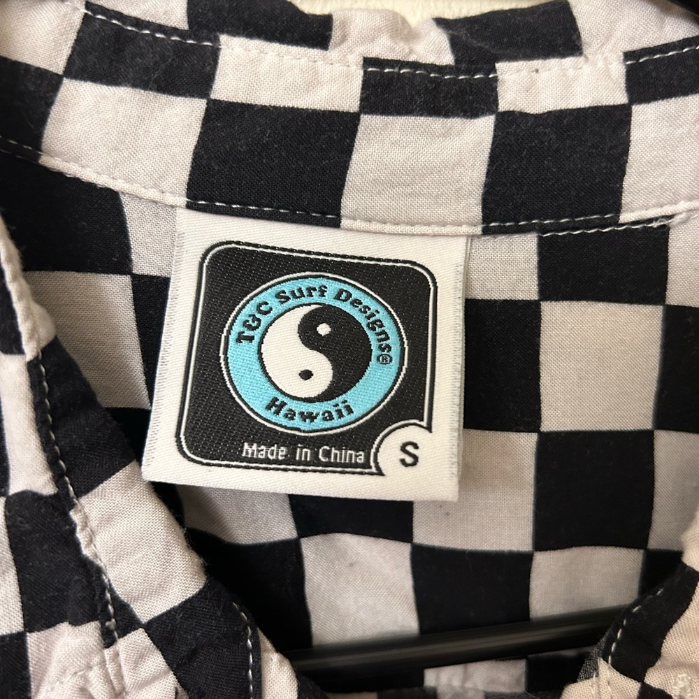 Checkered button up - Picture 2 of 3